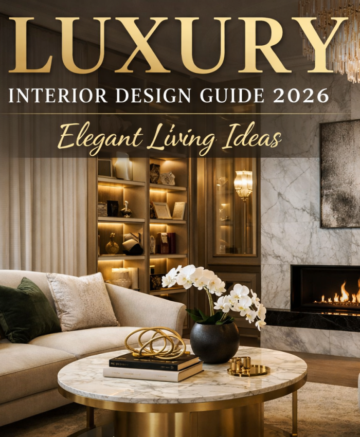Luxury Interior Design Guide 2026: Elegant Living